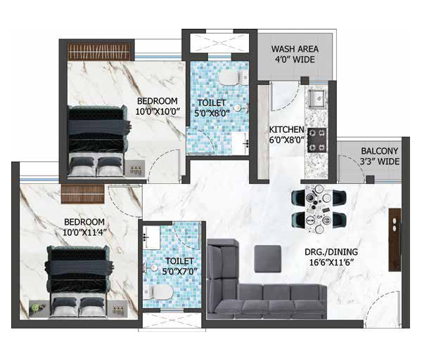 2 BHK
